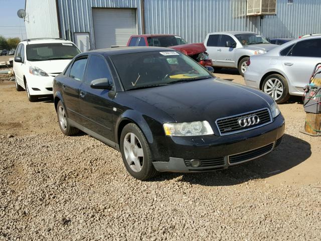 WAULC68E22A195343 - 2002 AUDI A4 1.8T QU BLACK photo 1