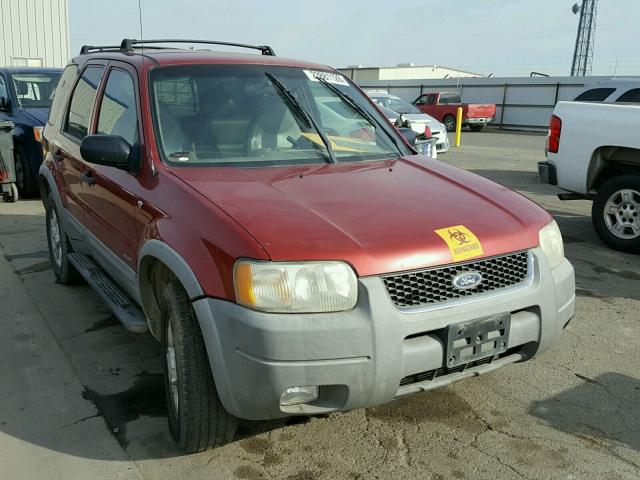 1FMCU04121KD96812 - 2001 FORD ESCAPE XLT RED photo 1