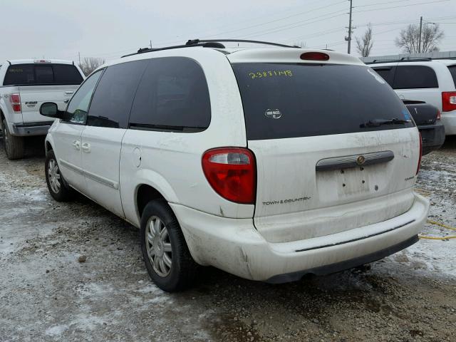 2A4GP54L96R737864 - 2006 CHRYSLER TOWN & COU WHITE photo 3