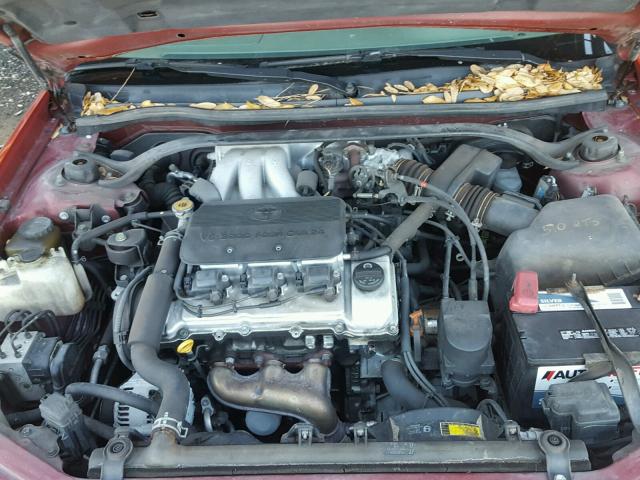 2T1FF28P62C564525 - 2002 TOYOTA CAMRY SOLA RED photo 7