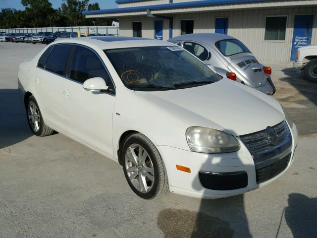 3VWCT71K26M852396 - 2006 VOLKSWAGEN JETTA TDI WHITE photo 1