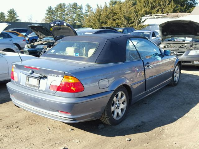 WBABS33481JY50793 - 2001 BMW 325 CI BLUE photo 4