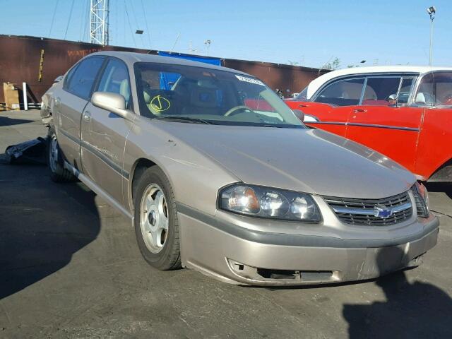 2G1WH55K119210536 - 2001 CHEVROLET IMPALA LS TAN photo 1