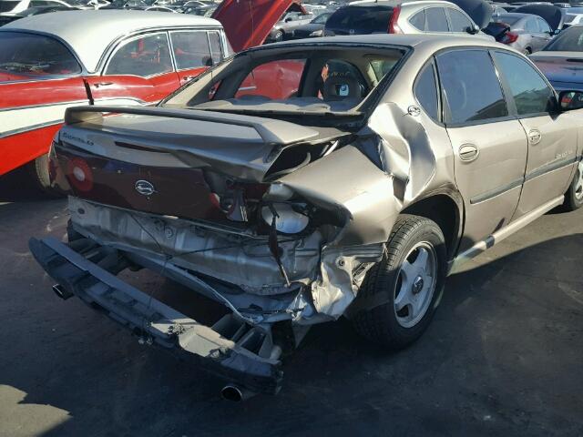 2G1WH55K119210536 - 2001 CHEVROLET IMPALA LS TAN photo 9