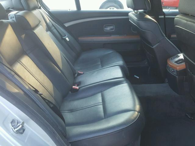 WBAGN63473DR14452 - 2003 BMW 745 LI فضي صورة 6