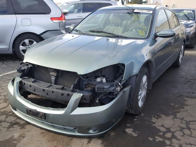 1N4AL11D66N391398 - 2006 NISSAN ALTIMA S TEAL photo 2