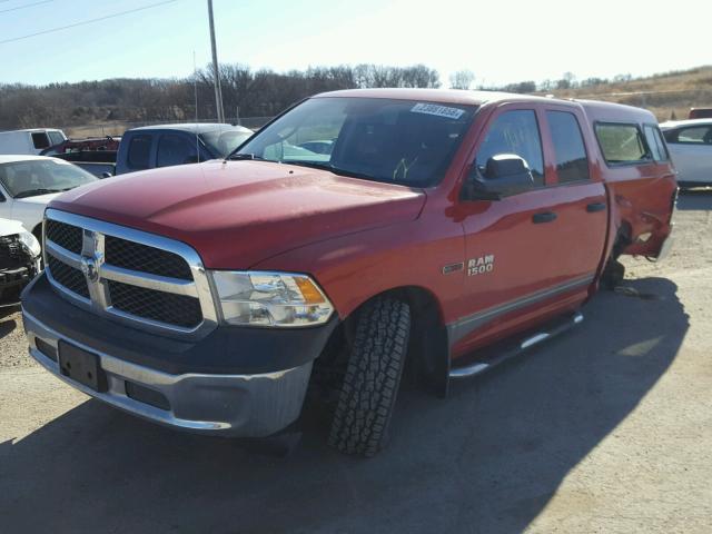 1C6RR7FM6ES370906 - 2014 RAM 1500 ST RED photo 2