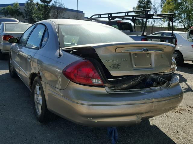 1FAFP55U42G136209 - 2002 FORD TAURUS SES GOLD photo 3