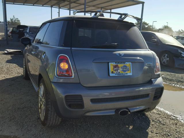 WMWMF93599TF96409 - 2009 MINI COOPER SPO GRAY photo 3