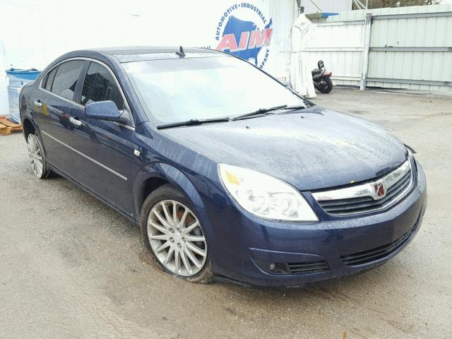 1G8ZV57728F252389 - 2008 SATURN AURA XR BLUE photo 1