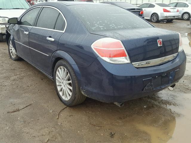 1G8ZV57728F252389 - 2008 SATURN AURA XR BLUE photo 3