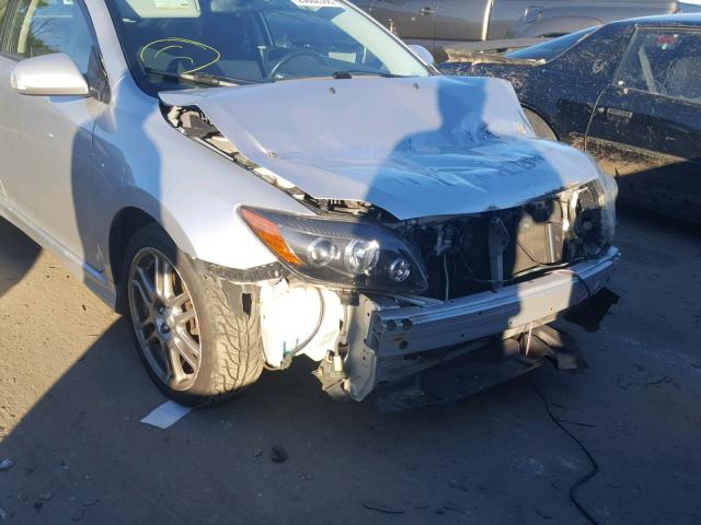 JTKDE3B72A0311695 - 2010 TOYOTA SCION TC 银色 照片 9