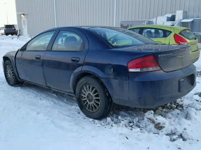 1C3EL56R86N286308 - 2006 CHRYSLER SEBRING TO BLUE photo 3