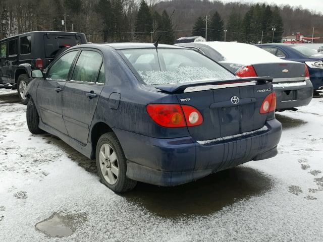 2T1BR32E44C191054 - 2004 TOYOTA COROLLA CE BLUE photo 3