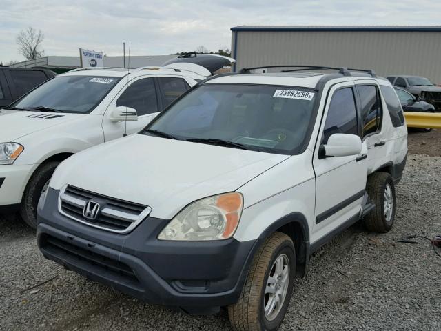 SHSRD78833U159771 - 2003 HONDA CR-V EX WHITE photo 2