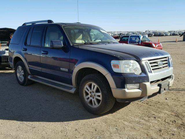 1FMEU74E36UA35783 - 2006 FORD EXPLORER E BLUE photo 1