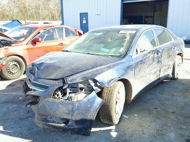 1G1ZG57B994172629 - 2009 CHEVROLET MALIBU LS BLUE photo 2