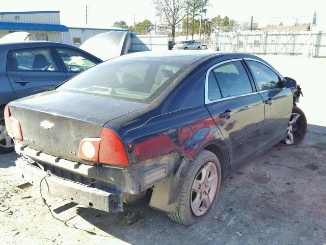 1G1ZG57B994172629 - 2009 CHEVROLET MALIBU LS BLUE photo 4