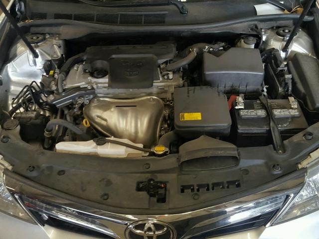 4T1BF1FK9EU767086 - 2014 TOYOTA CAMRY L SILVER photo 7