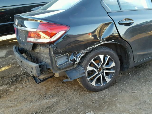 19XFB2F96DE215286 - 2013 HONDA CIVIC EXL Qara foto 9