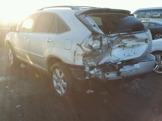 2T2HK31U48C052485 - 2008 LEXUS RX 350 SILVER photo 3