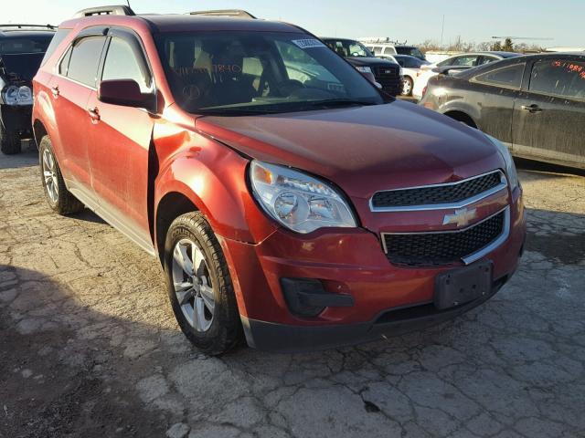 2GNFLEEKXD6407840 - 2013 CHEVROLET EQUINOX LT RED photo 1