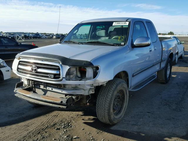 5TBBT4415YS006811 - 2000 TOYOTA TUNDRA ACC SILVER photo 2