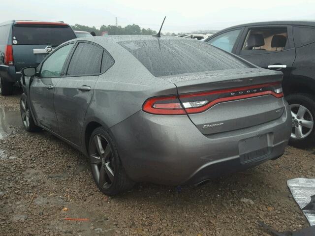 1C3CDFCB7DD327144 - 2013 DODGE DART LIMIT GRAY photo 3