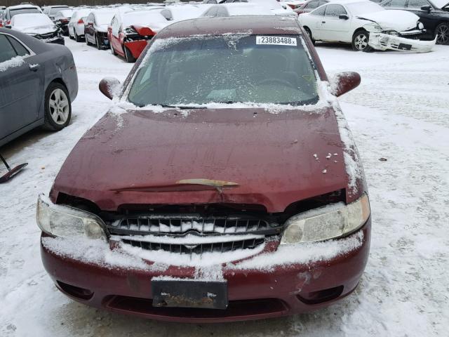 1N4DL01D71C240470 - 2001 NISSAN ALTIMA XE RED photo 9