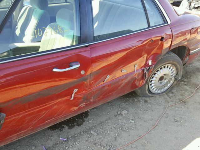 1G4HP52K6XH464282 - 1999 BUICK LESABRE CU RED photo 9