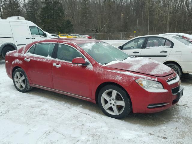 1G1ZC5E04CF245107 - 2012 CHEVROLET MALIBU 1LT RED photo 1