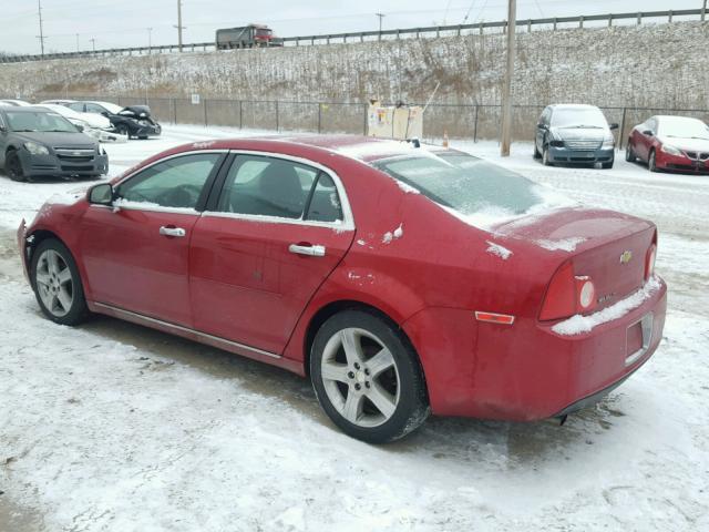 1G1ZC5E04CF245107 - 2012 CHEVROLET MALIBU 1LT RED photo 3