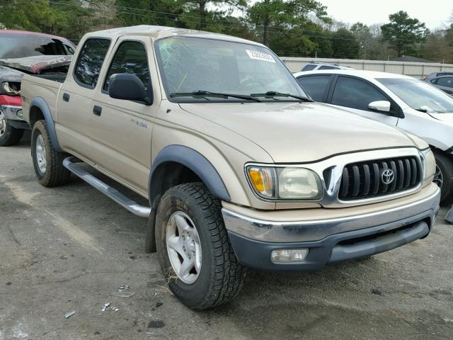 5TEGN92N84Z453785 - 2004 TOYOTA TACOMA DOU GOLD photo 1