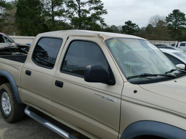 5TEGN92N84Z453785 - 2004 TOYOTA TACOMA DOU GOLD photo 9