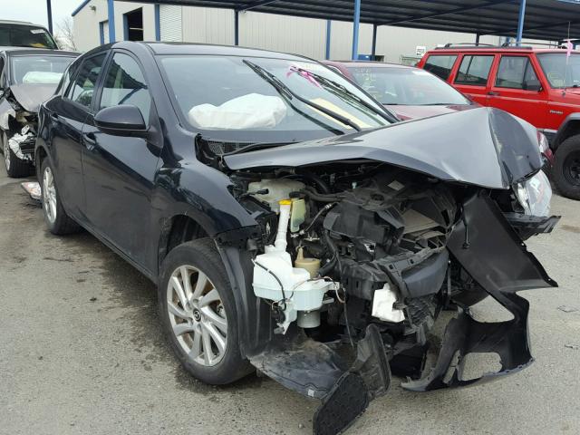 JM1BL1MP8D1834370 - 2013 MAZDA 3 I BLACK photo 1