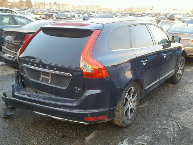 YV4902RC4F2605892 - 2015 VOLVO XC60 T6 BLUE photo 4