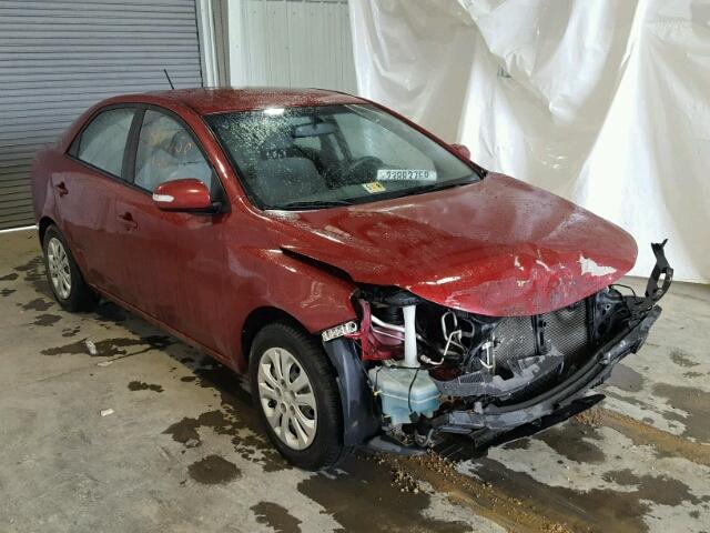 KNAFU4A29A5810525 - 2010 KIA FORTE EX RED photo 1