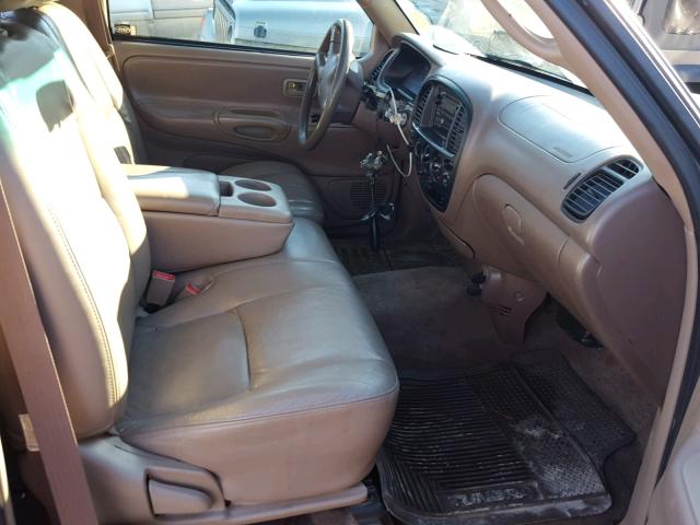 5TBBT44172S267655 - 2002 TOYOTA TUNDRA ACC GREEN photo 5