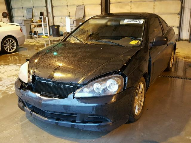 JH4DC54846S013965 - 2006 ACURA RSX BLACK photo 2