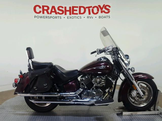 JYAVP11E07A100410 - 2007 YAMAHA XVS1100 BURGUNDY photo 1