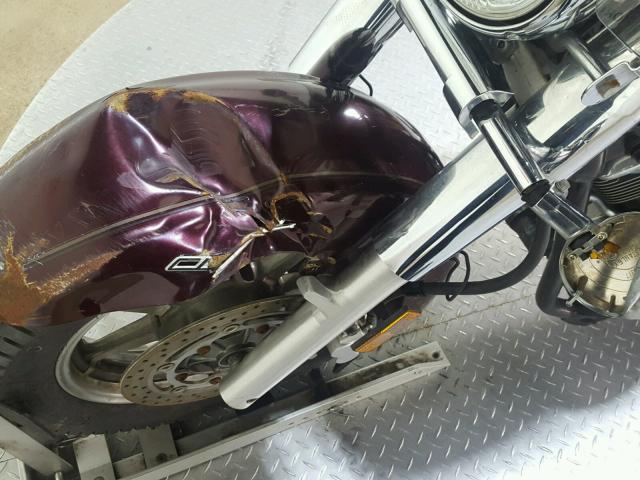 JYAVP11E07A100410 - 2007 YAMAHA XVS1100 BURGUNDY photo 18