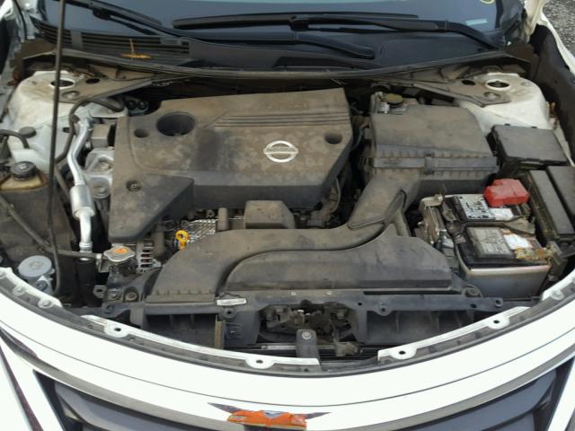 1N4AL3AP9EC124739 - 2014 NISSAN ALTIMA 2.5 WHITE photo 7