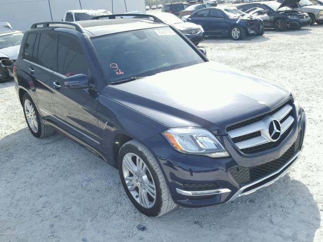 WDCGG8JB4DG155683 - 2013 MERCEDES-BENZ GLK 350 4M BLUE photo 1