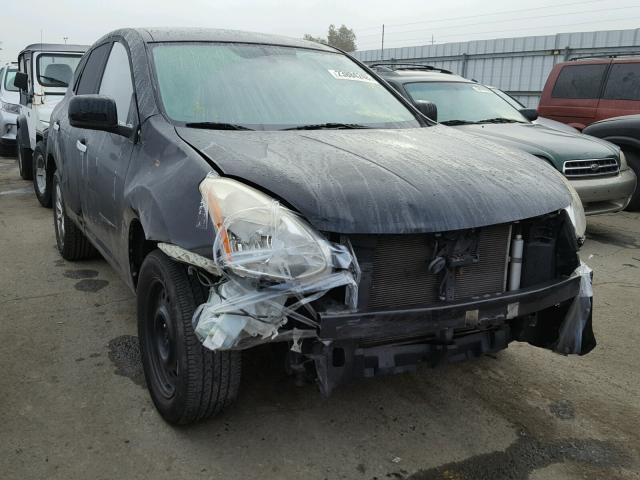 JN8AS5MV3AW124879 - 2010 NISSAN ROGUE S BLACK photo 1