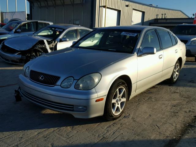 JT8BD69SX20151482 - 2002 LEXUS GS 300 SILVER photo 2