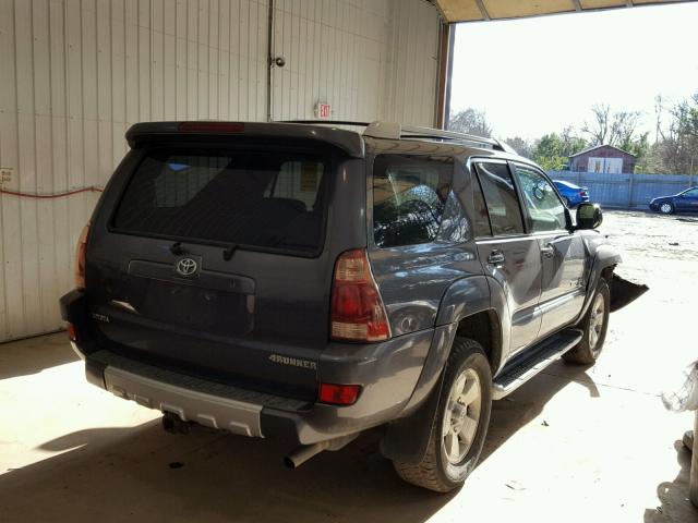 JTEBT17R630004967 - 2003 TOYOTA 4RUNNER LI GRAY photo 4