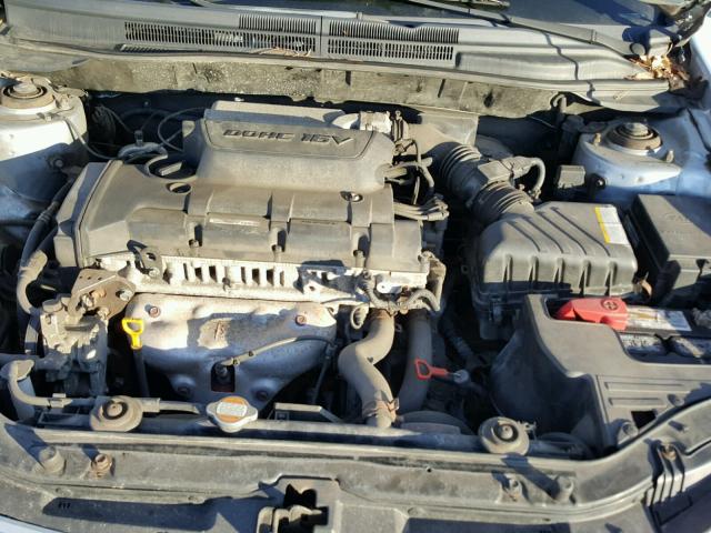 KNAFE122075452136 - 2007 KIA SPECTRA EX BLUE photo 7