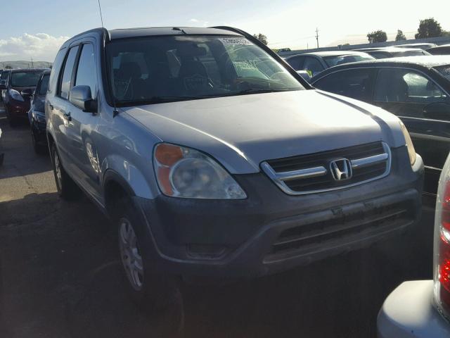 JHLRD78832C071762 - 2002 HONDA CR-V EX SILVER photo 1