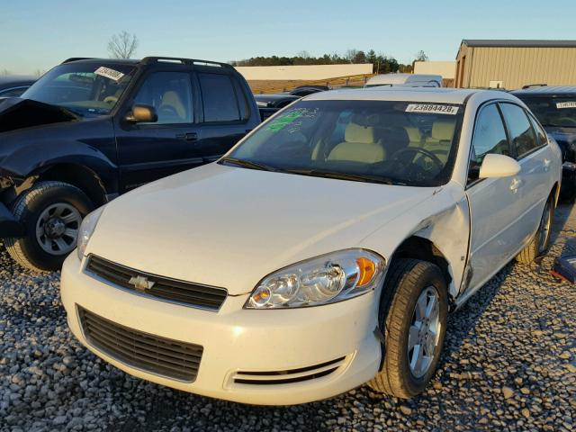 2G1WT58K879286127 - 2007 CHEVROLET IMPALA LT WHITE photo 2