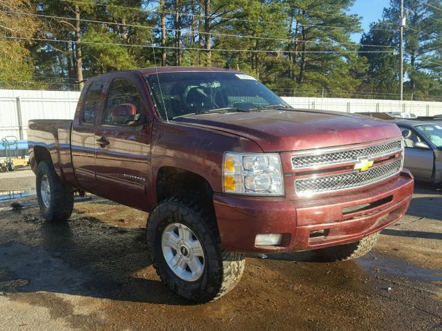 1GCRKSE78DZ259632 - 2013 CHEVROLET SILVERADO MAROON photo 1